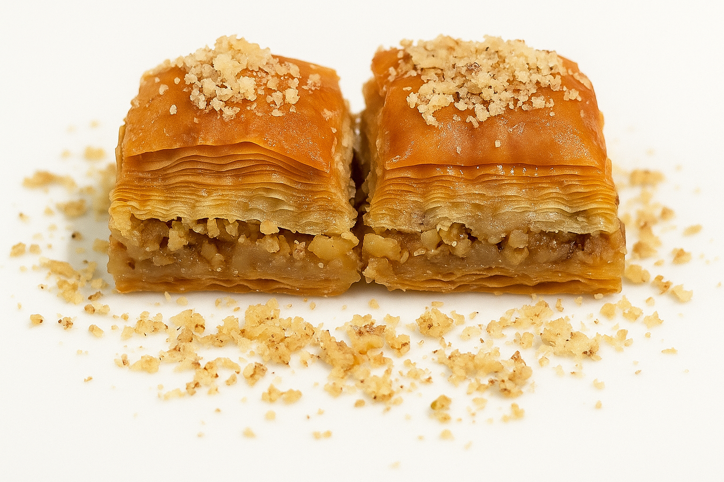 Walnut baklava