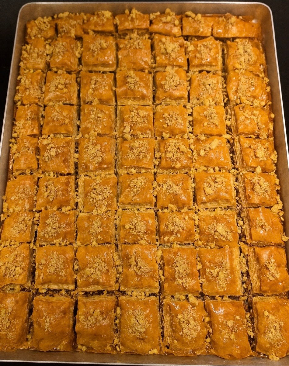 Walnut baklava