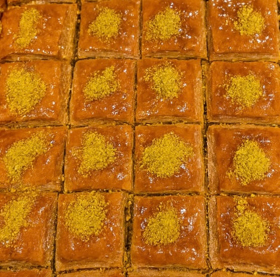 Pistachio baklava