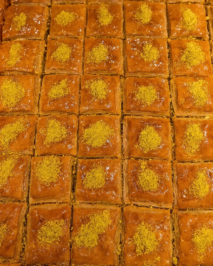 Pistachio baklava