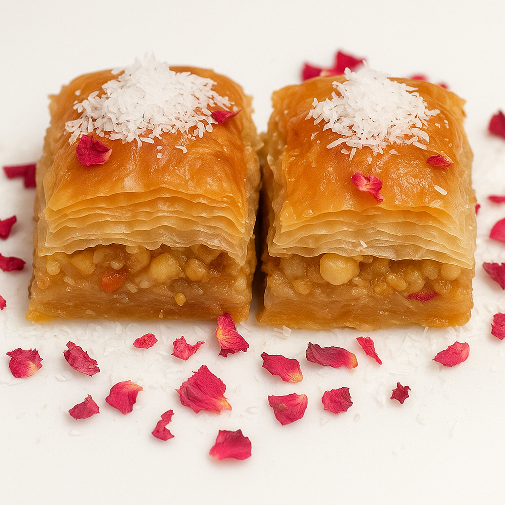 Macadamia baklava