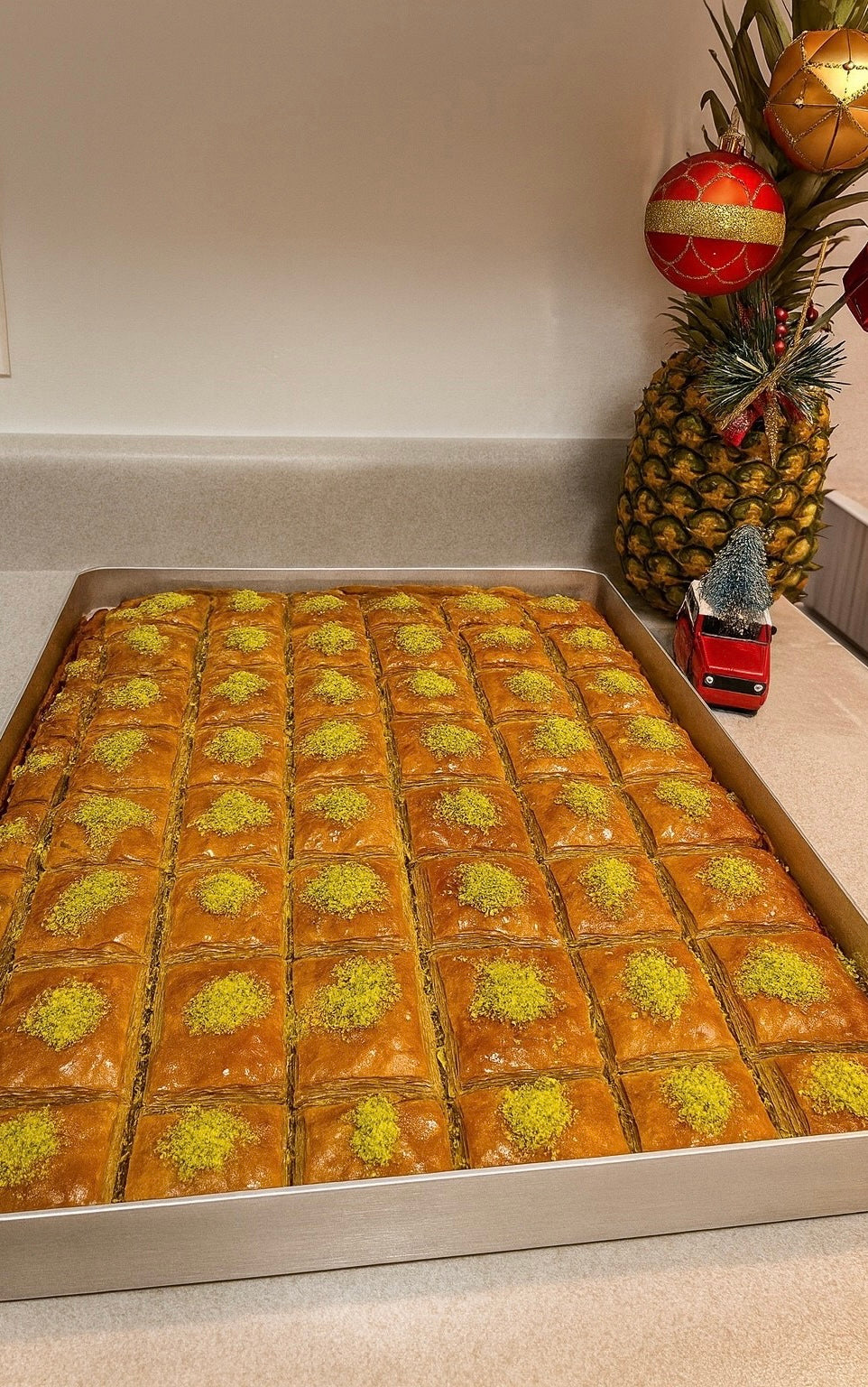 Pistachio baklava