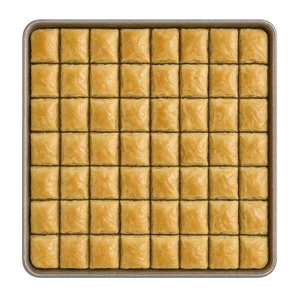 Walnut baklava